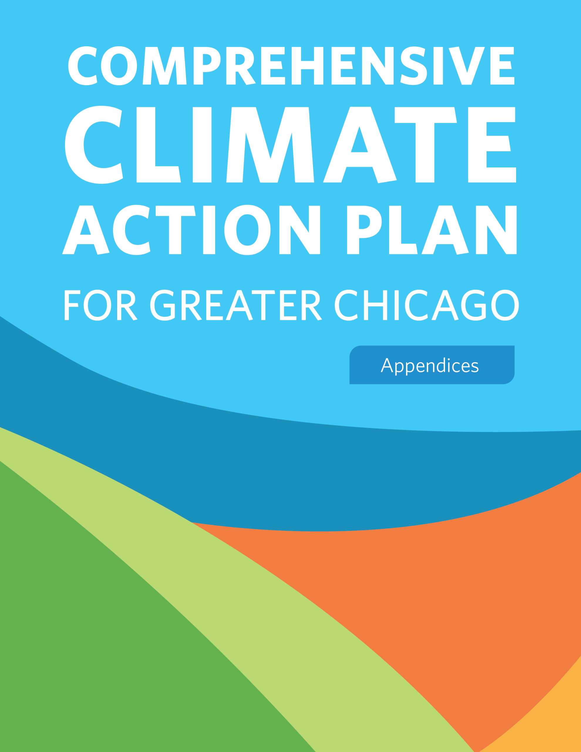 Comprehensive Climate Action for Greater Chicago Appendices cover