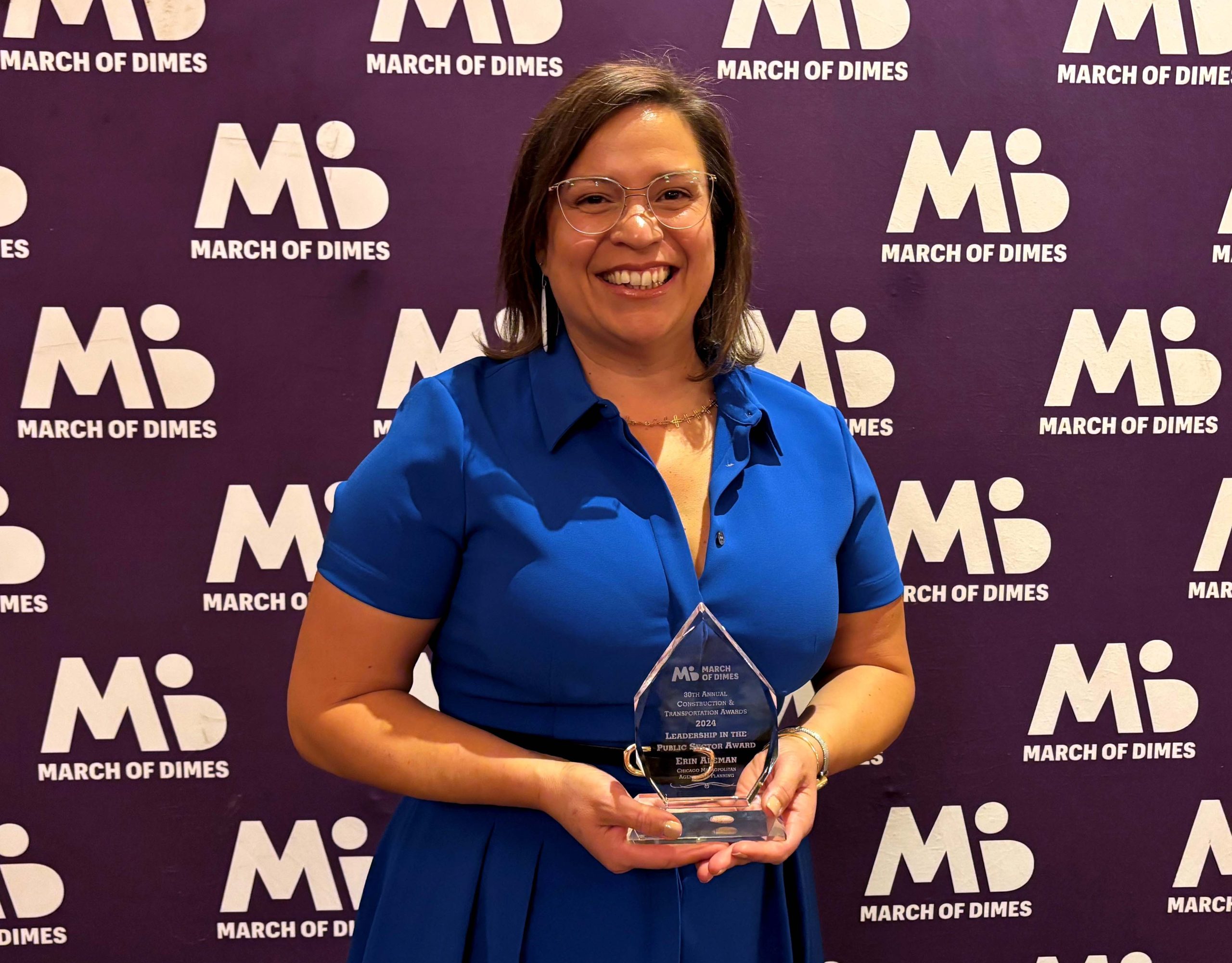 Executive Director Aleman Receives Award from March of Dimes - Chicago ...