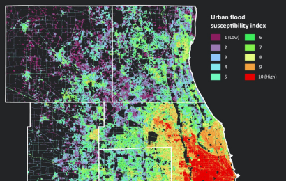Flood susceptibility index