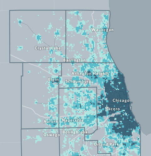 Walkability in the Chicago region - Chicago Metropolitan Agency for ...