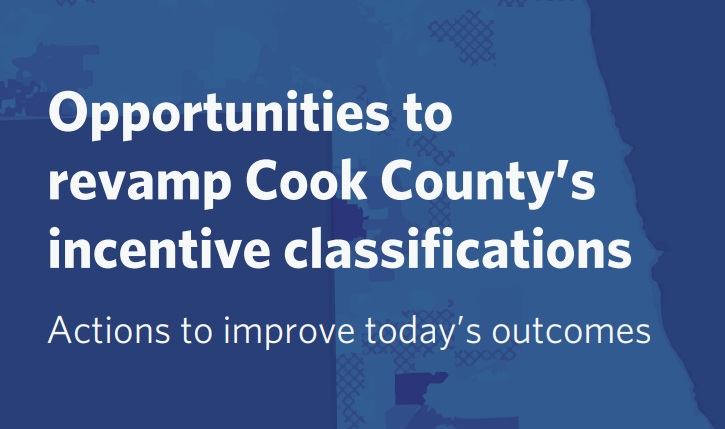 Opportunities to revamp Cook County's incentive classifications